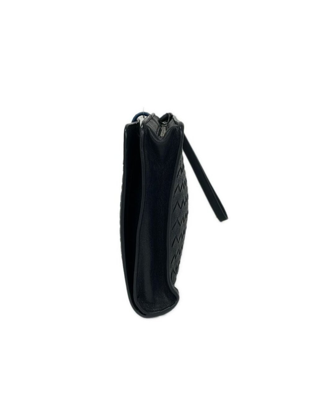 Bottega Veneta Clutch Intrecciato Dark Navy Leather - Picture 4 of 9
